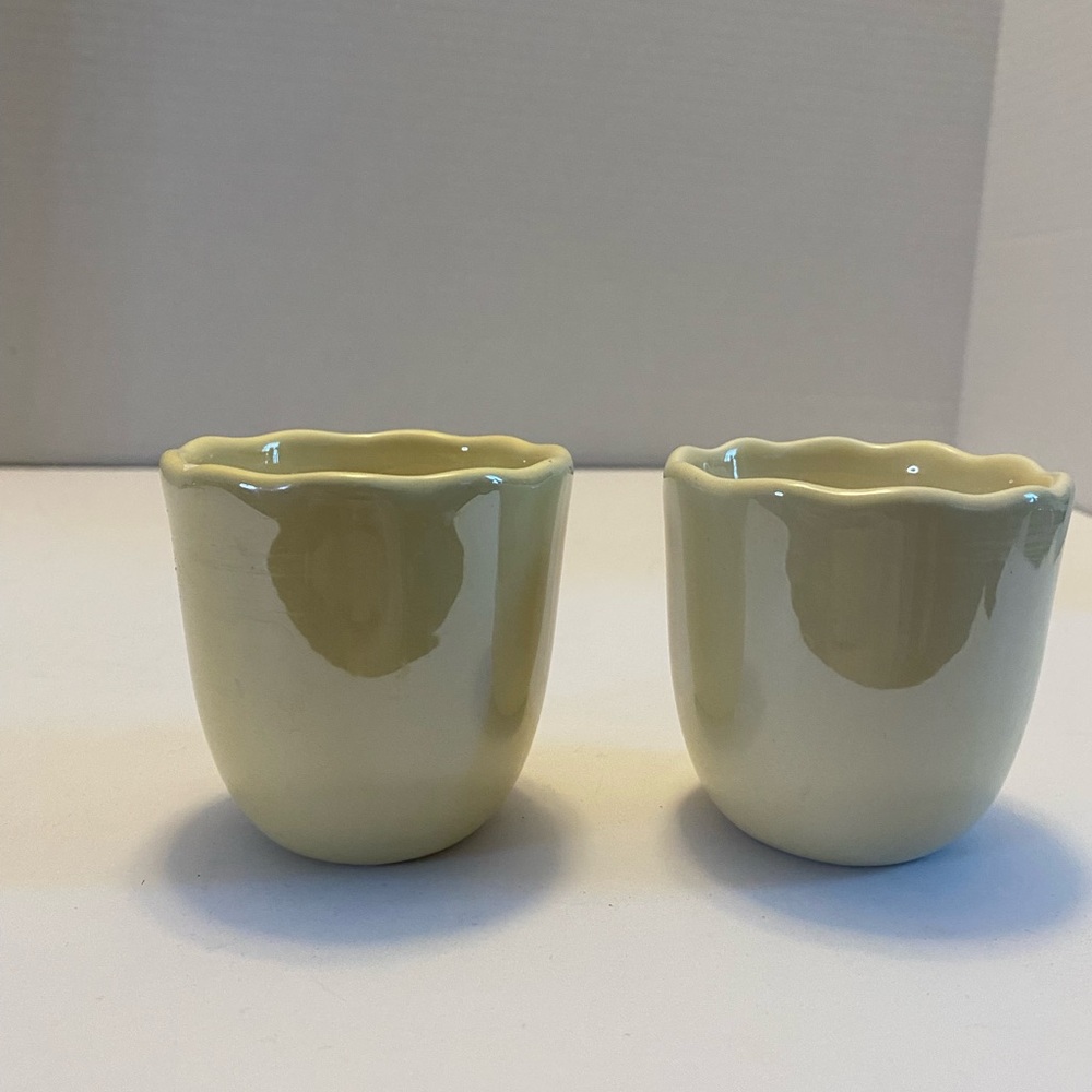 Bath & Body Works Yellow Tulip Limited Edition Spring 1999 Votive Candle Holder